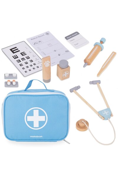 mamabrum Wooden set for the little doctor