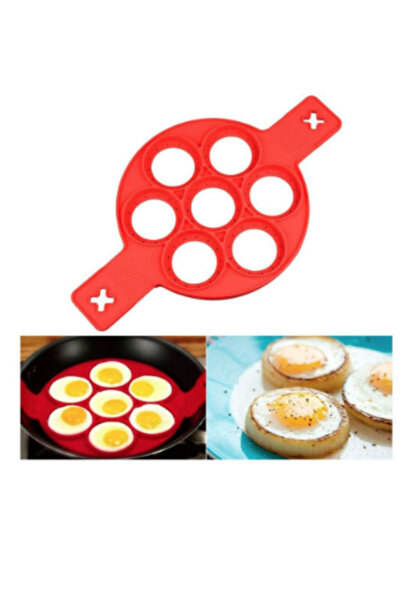 OEM Set of 2 x silicone pancake and egg molds