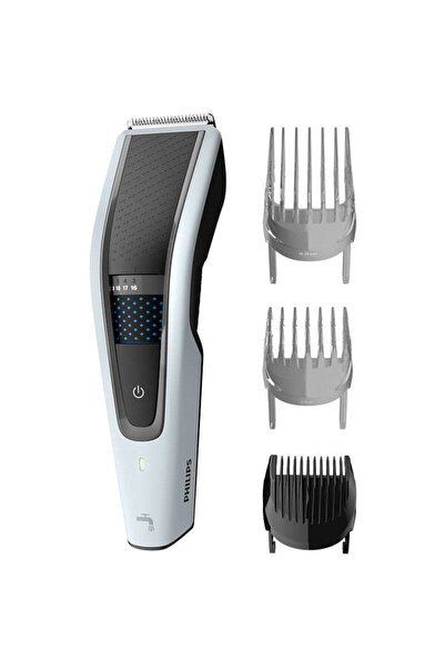 Philips HC5610/15 Hair Clipper - 75 Min Battery, Black & White, Pro Performance