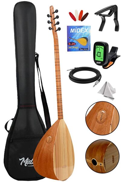 Yonka B-143U Uzun Sap Dut Ağacı Gövde Kaliteli Gürgen Sap Saz Bağlama Seti