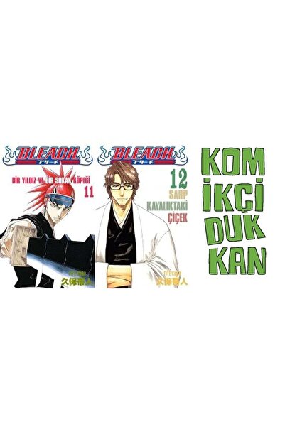 Gerekli Şeyler Yayıncılık Bleach 11-12 manga seti (2 kitap) ayraç hediyeli