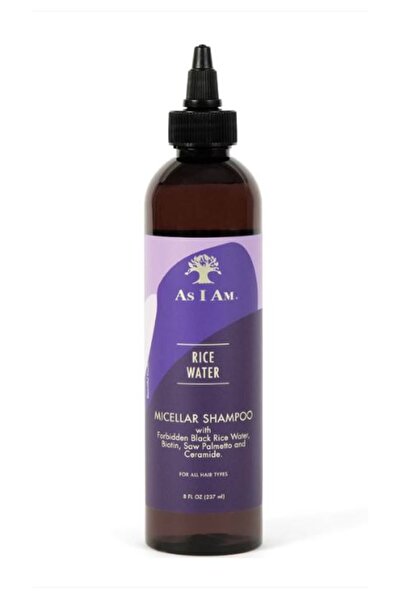 As I Am Sampon micelar cu apa de orez, As I Am, 237ml (858380045148)