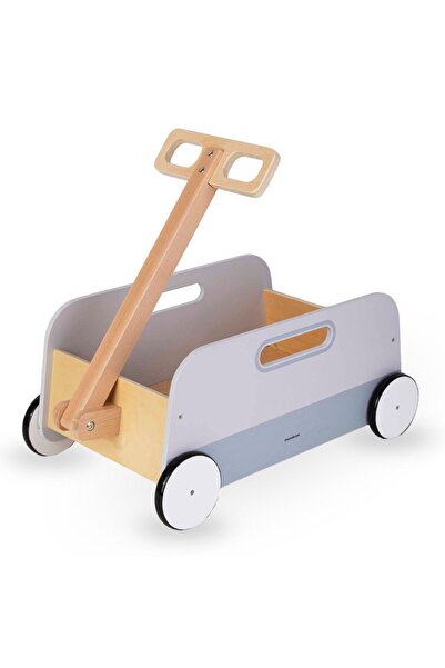 mamabrum Wooden toy cart - pull trailer