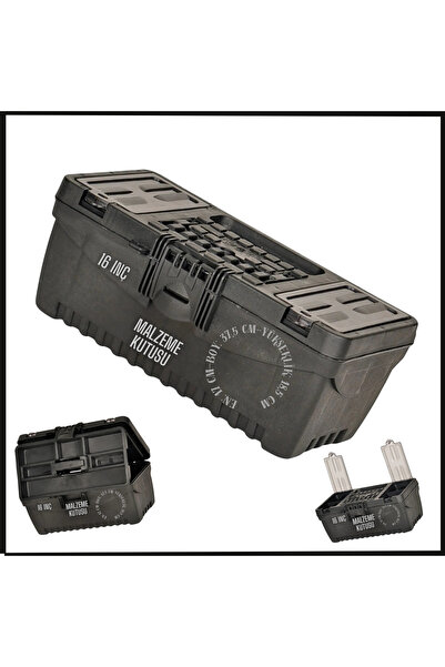 Uygunayakala Uyguna-Yakala 16 Inç - Siyah Takım Çantası - Malzeme Kutusu-ÇAN.059