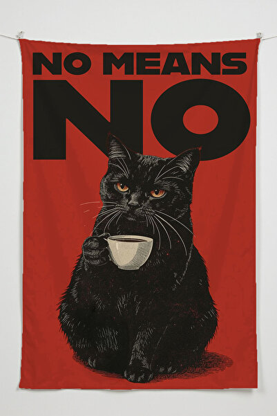 RUGRUMBA Cat Wall Hanging – Pet-Themed, High-Quality Fabric, Tapestry Wall Ca...