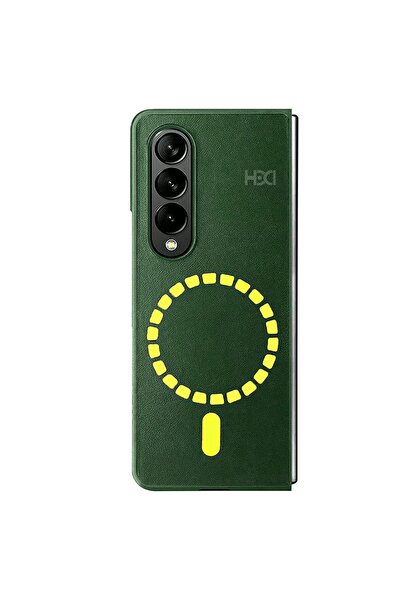 HDD غطاء OZLSTOR لهاتف سامسونج جالاكسي Z فولد 4 طراز HBC-156 فورم ماجنيتيك سي...