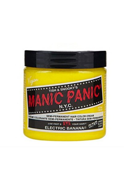 Crazy Color Vopsea directa semipermanenta Manic Panic 118 ml - ELECTRIC BANANA