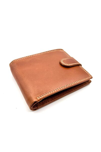 BELARO Merlin Men's Wallet Made of Brown Genuine Leather with Clip, 10 Card Slots