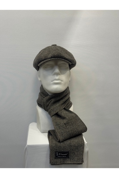 B'lazzotti Men's Hat & Scarf Set
