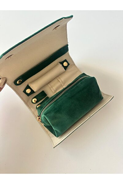 Charmist Suni süet kumaş takı organizer