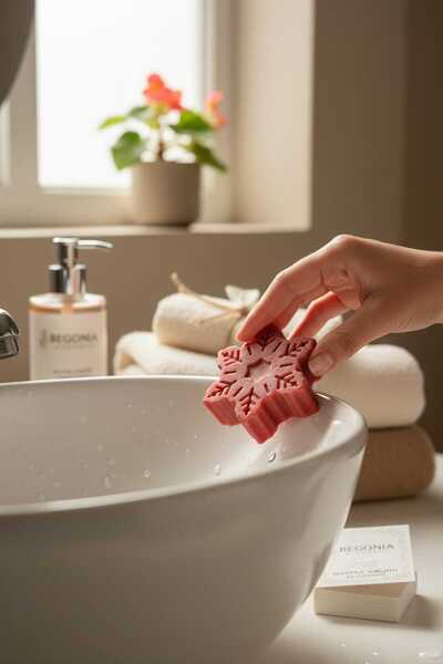 Begonia Accessories Decorative Soap Made from Herbal Oils and Essences That Refreshes the Environment with Aromatherapy Features