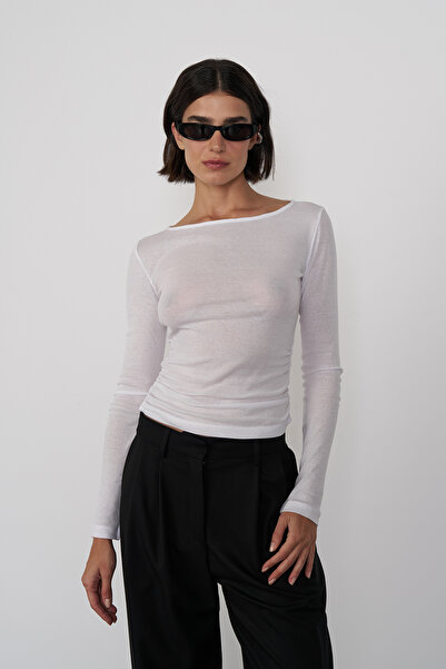 Beyyoglu %100 Cotton Büzgü Detaylı Body