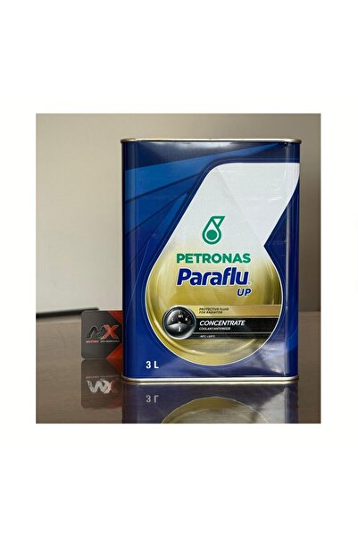 MOTORX 2025 Üretimli Petronas Paraflu UP Kırmızı Organik Konsantre Antifriz 3 L Pro Tective -40°C+125°C