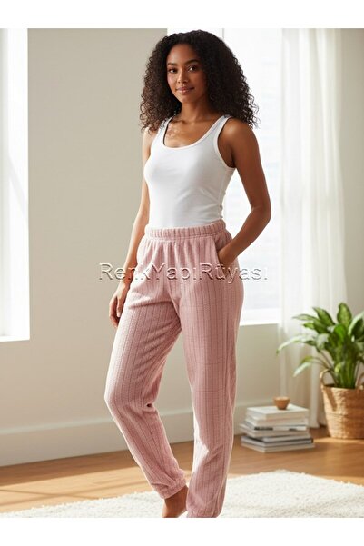 RENK YAPI RÜYASI KADIN KIŞLIK YÜNLÜ WELLSOFT POLAR ALT HAVLU ALT