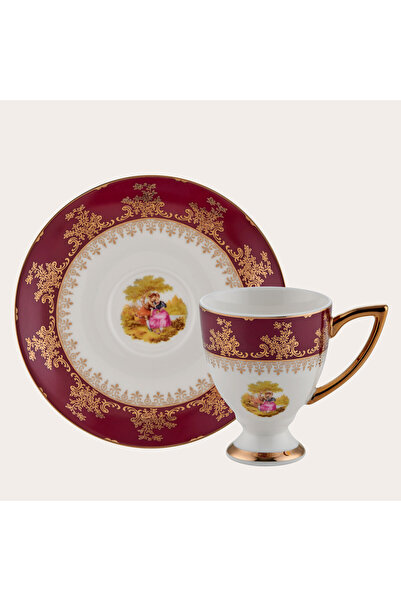ROY KING WINTERLING PORZELLAN 23067-4 LADY RED 6'LI KAHVE FİNCANI