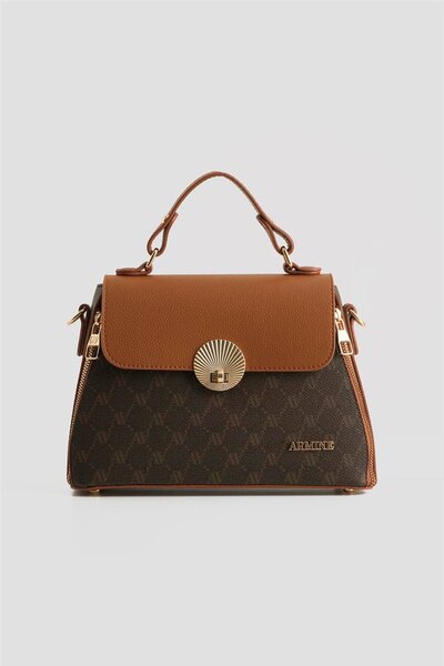 Armine Geantă cu puncte 25YD7415 maro