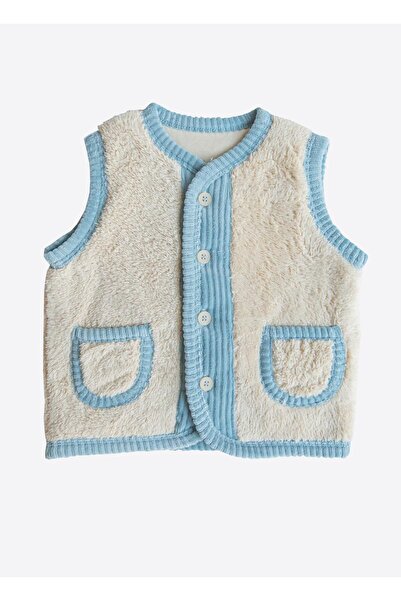 kitikate Puffy Vest Blue