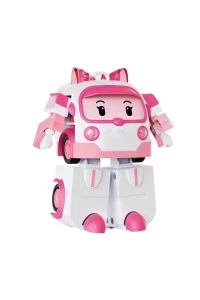 YıldızDükkan Orijinal Eğitici Oyuncak Robot Robocar Poli Büyük Transforming R...