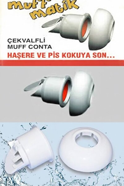 Sardıcı Muffmatik Muff Matik Çekvalflı Conta Haşere ve Pis Koku Önleyici