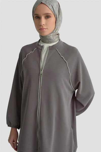 Armine Biyeli Örme Takım 25KD1176 Antrasit