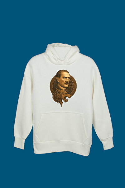 California ST 100% Cotton Custom Design Ataturk Printed Men's Oversized Sweat...