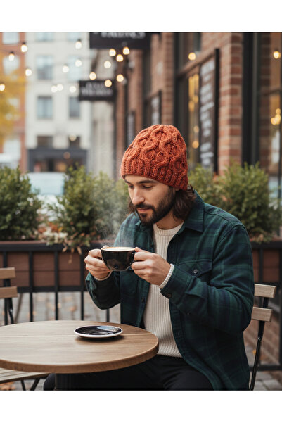 bi ters bi düz Elörgüsü Men's Beret