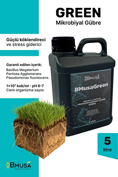 BMUSA Green 5 Lt Mikrobiyal Gübre
