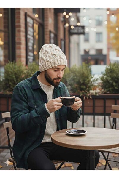bi ters bi düz Elörgüsü Men's Beret