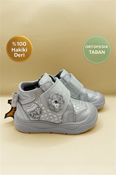 NİNO BEBE Nino Genuine Leather Orthopedic Flexible Sole First Step Baby Girl ...