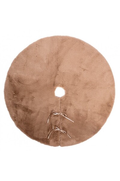 Bizzotto Кафява текстилна коледна постелка Katlyn 90 см