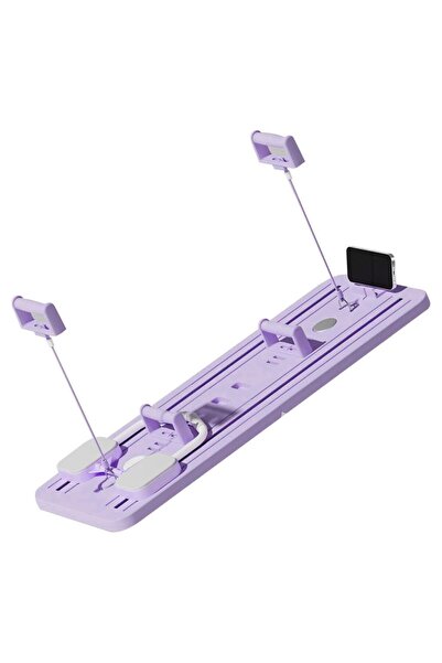 Triathlon T-236 Çok Fonksiyonlu Katlanabilir Pilates Egzersiz Aleti / Reformer / LCD Ekran / Direnç Lastiği