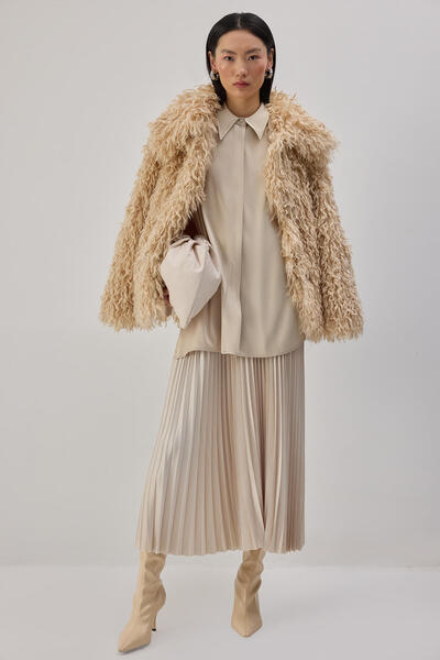 Touché Privé Sateen shirt with wide cuffs