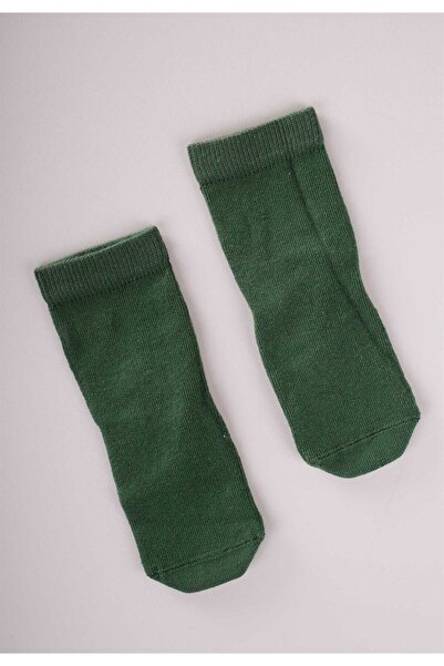 Cigit Children's Socks 2-9 Years Khaki Green