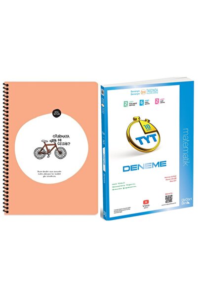 Üç Dört Beş Yayıncılık 345 yayınları TYT matematik deneme + Keskincolor hisli...
