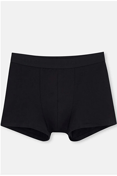 Dagi Men's Black, 95% Cotton 5% Elastane 2-Piece Boxer