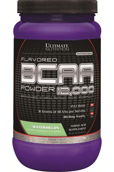 Ultimate Nutrition بطيخ مع أحماض أمينية متفرعة السلسلة (BCAA) - 60 حصة
