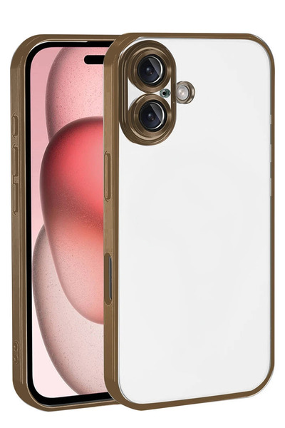 NewFace OZLSTOR Apple iPhone 17 عدسة سيليكون - (181534) تيتانيوم صحراوي