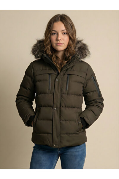 Drc Winter Water and Windproof Double Layered Thick Inner Hooded Unisex Child...