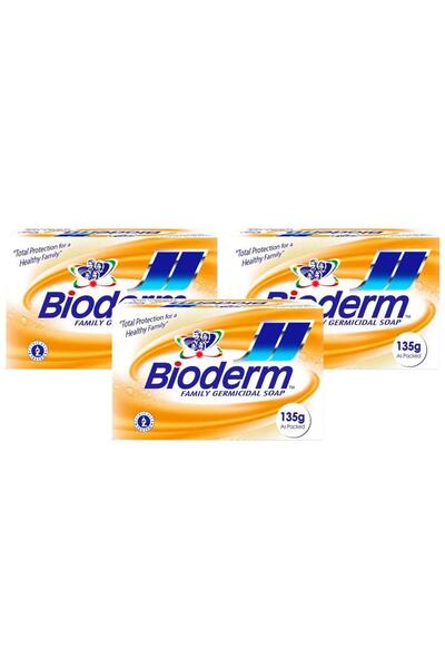 Biodeep صابون بيوديرم تايم ليس - 135 غرام × 3 قطع