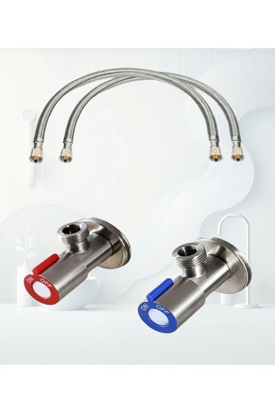 luxury faucet طقم توصيل المرحاض المرن و2 صنبور للمرحاض