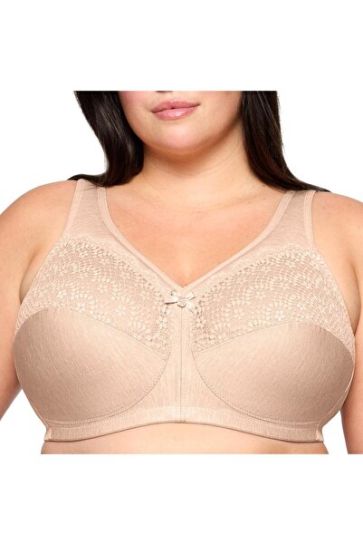Glamorise Women's Magiclift Moisture Control Bra Wirefree #1064 Full Coverage...