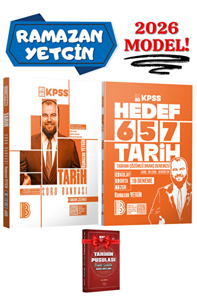 CBA Akademi Benim Hocam Yayınları Ramazan Yetgin 2026 KPSS Soru Bankası+HEDEF...