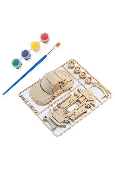 Artzone Araba Boyama Seti - Boya ve Fırça Hediyeli