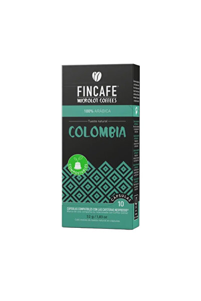 Fincafe Capsule de cafea 10 bucăți, Fincafe, Columbia, compatibile cu Nespresso