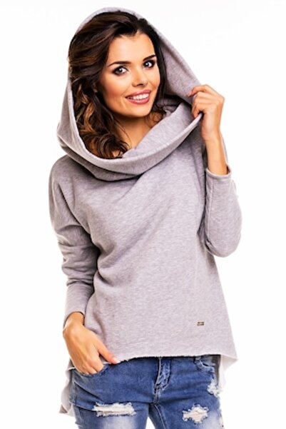 Awama Women's Hoodie, Awama, Feniree, Gray, L/XL