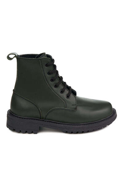 DECHASE Ghete din piele pentru femei Keff Green Waxi