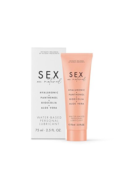 Bijoux Indiscrets Water-based lubricant + hyaluronic acid Sex au Naturel, 75ml