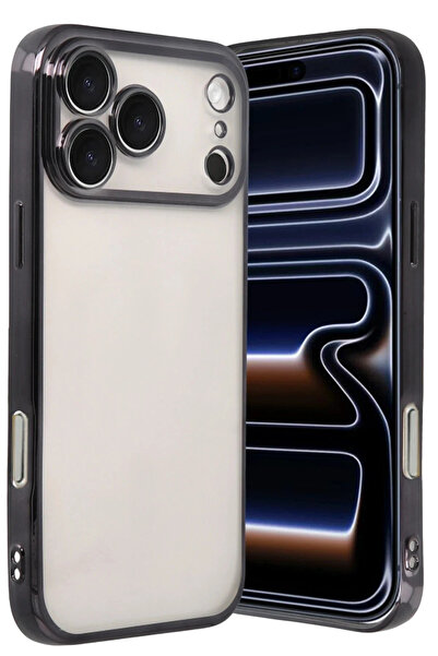 NewFace غطاء سيليكون OZLSTOR لهاتف آيفون 17 برو ماكس مع حماية للعدسة (181446)...