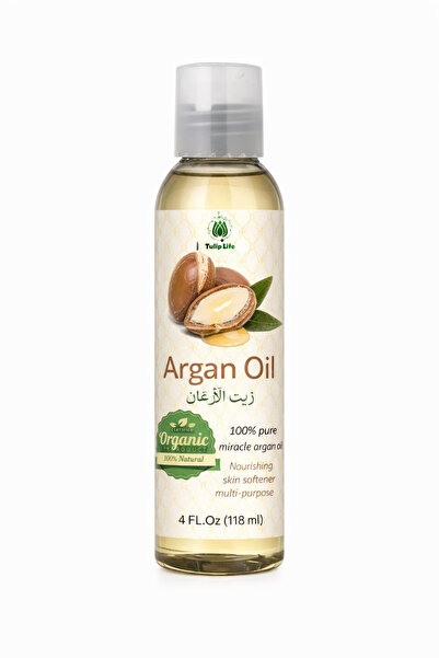 Tuliplife زيت الأرغان الطبيعي 100% (زيت الأرغان النقي) 118 مل