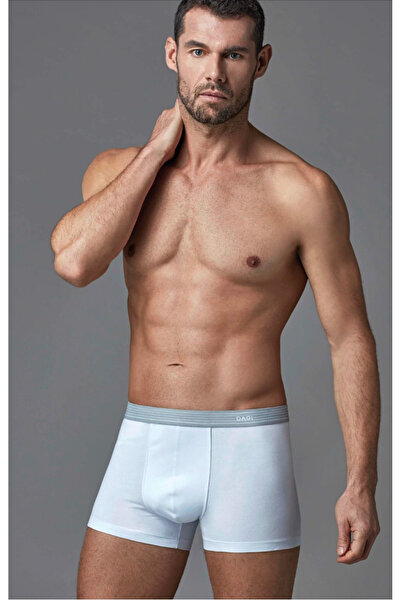Dagi Men's White, 95% Cotton 5% Elastane 3-Pack Boxer Briefs